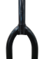 20" - O.D. 28.6mm, I.D. 25.4mm - Threadless Chromoly Black Fork, 3/8" Axle, 82mm Clearance