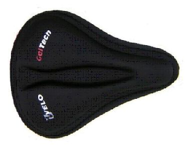 Saddle Cover - MTB - w rubberized base and relief section, Quality Velo manufactured product (200mm x 290mm)
