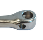 90mm - Left Chrome Plated Cotter Pin Crank Arm, Steel