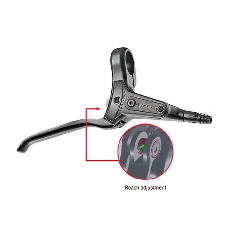 Brake lever HDM285/286 RIGHT HAND,alloy for hydraulic disc brake 2 finger blade reach 81-85mm Tektro (NOT AURIGA- see 22607 for AURIGA)