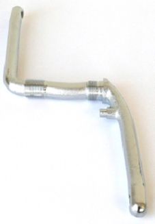 One Piece Crank, 175mm, with Pivot, CP SILVER