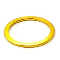 SPACER  Alloy, 1 1/8  Gold colour, 2mm