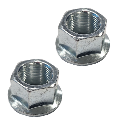 HUB NUT - For 14mm Axle Flange, Bag of 2