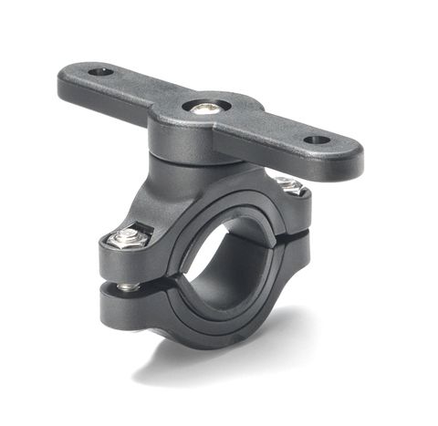 HANDLEBAR MOUNT - For Mounting Bidon Cages to Handlebars, PP, BLACK, fit Dia.22-35mm, Quality Sunnywheel product