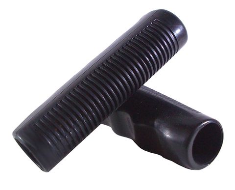 GRIPS w/finger grooves, 110mm, BLACK