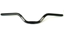 HANDLEBAR  25.4mm, 63cm Wide, 90mm Rise, Alloy  BLACK