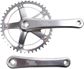 Crankset Sturmey Archer 1/2x1/8, 42T alloy, all silver w170mm (BCD 144)