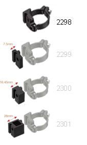 Clamp For Front Deraileur 34.9mm (incls 31.8 shim) BLACK for Shimano Direct Mount and Sram XOX9X7