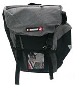 PANNIER BAGS - Sold in Pairs, Water Resistant, Clips onto Rack, 32cm x 36cm x 20cm