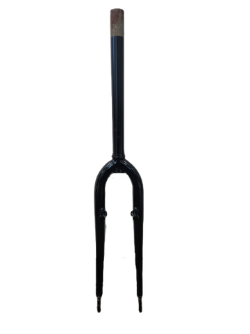 26" - O.D. 28.6mm, I.D. 25.4mm - Threadless Steel Fork With Pivots & Disc Mount, 68mm Clearance