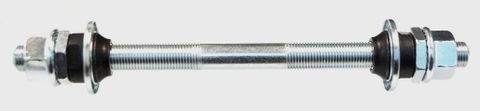 AXLE - For Front BMX, 3/8" x 152mm (Silver colour)