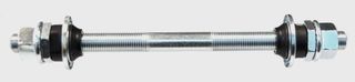 AXLE - For Front BMX, 3/8" x 152mm (Silver colour)