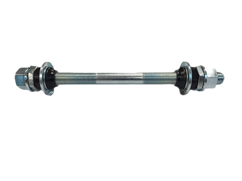 Front BMX Silver Axle - 3/8" x 155mm