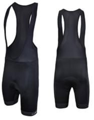 Size --- LARGE - FUNKIER SIRACUSA Mens Active BIB Knicks, B Chamois, 80% Polyamide 20% Spandex, BLACK, L