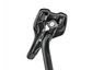 "Apple Airtag" HOLDER, nylon, Black, for behind your water bottle cage or use included cable ties for under saddle mount
