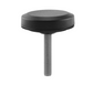 "Apple Airtag" HOLDER, incorporated into TOP CAP MOUNT - BLACK, Alloy - Inc. steel bolt.