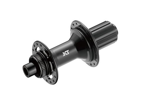 HUB "KT" Brand 102T engagement - REAR - 12 x 148mm BOOST Centerlock without thru axle - 32H - Sealed Bearings - for Shimano HG 11 speed - ANOD Black - W/KT logo