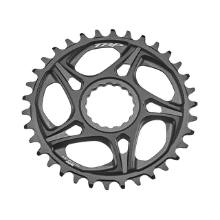 TRP Chainring CR-M8070, 32T Standard 6mm offset Chainring Cinch Interface, Sandblasted Black (for 49mm chainline and DH) 11speed chain compatible
