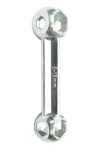 Dumbell spanner "9 WAY",  6-15mm