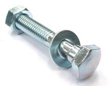 BOLT  M8, 50mm, with Washer & Nut, Steel  (Sold Individually)