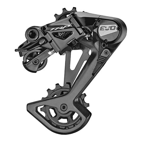 A NEW ITEM - TRP Rear derailleur RD-M9050-L EVO, 12 speed, High polished black, 52T Max, Long cage w/ clutch