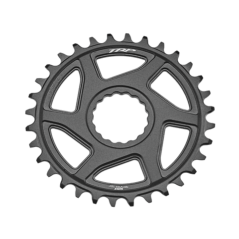 A NEW ITEM - TRP Chainring CR-M8070, 34T Standard 6mm offset Chainring Cinch Interface, Sandblasted Black (for 49mm chainline and DH) 11speed chain compatible