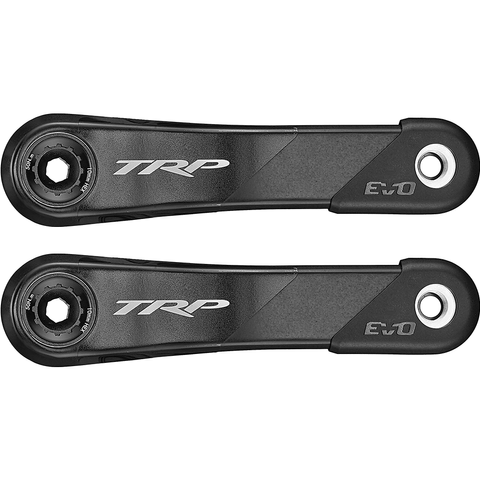 A NEW ITEM - TRP Crank CK-9050 EVO Carbon Fiber Crank, 165mm Length Cinch compatible interface/ 68 & 73,  Black / Silver