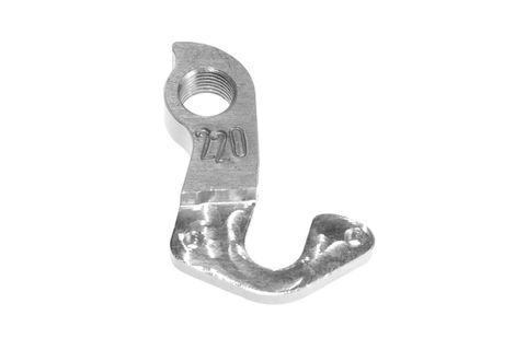 META CNC DERAILLEUR HANGER  - Model 220, Material 6061 T651 Aviation Aluminium, CNC Machined, Silver, (PILO D392)