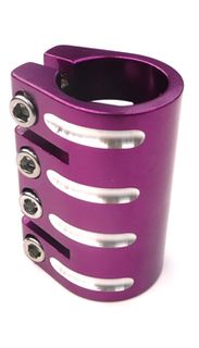 Scooter Clamp QUAD   31.8mm ,  PURPLE