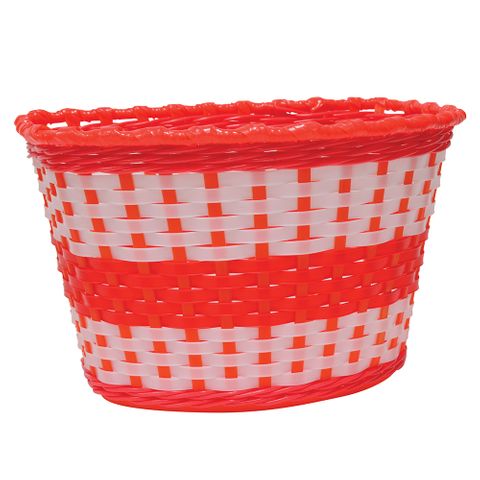 Junior Woven Basket Red - Oxford Product