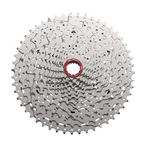 A NEW ITEM - CASSETTE - 12 Speed Cassette, 10-51T, for Micro spline ONLY, metellic silver, Quality Sunrace cassette