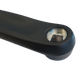 170mm - Left Square Taper Crank Arm - 90&deg; & 32mm Offset - Matt Black, Alloy