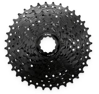 A NEW ITEM - CASSETTE - 10 Speed, 11-36T, ED Black,  Quality KMC product,  Made In Taiwan