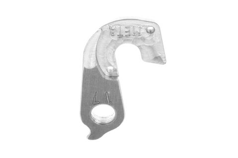 META CNC DERAILLEUR HANGER  - Model 17, Material 6061 T651 Aviation Aluminium, CNC Machined, Silver, SPECIALIZED