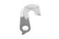 META CNC DERAILLEUR HANGER  - Model 17, Material 6061 T651 Aviation Aluminium, CNC Machined, Silver, SPECIALIZED