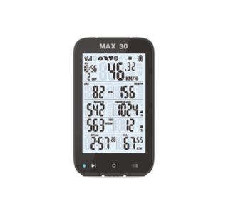 GPS cycle computer - Shanren MAX 30 - 3" screen, backlight, USB recharge, links to App & Strava
