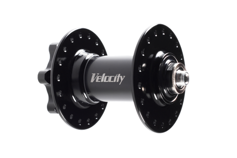 HUB - VELOCITY - MTB Front - QR - Sealed Bearing - Disc Black - 40h  (H06-40)