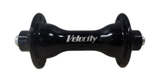 Hub, Road Front QR Sealed Black - 16H