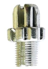 CABLE ADJUSTER - For V Brake, M10, Alloy, SILVER (Sold Individually)