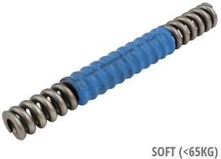 A NEW ITEM - Soft spring for 30.9mm Dia. NCX seat post. BLUE. 63.5kg or less