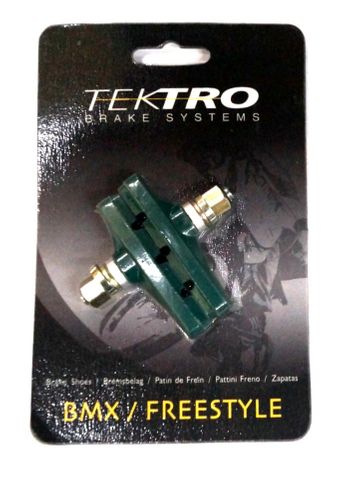 **BRAKE PAD U-TYPE TEKTRO - Mod.908.13 GREEN 1pr/CARD