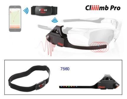 4iiii Cliiiimb KoM, Audio/visual+heart rate w/iPhone connectivity