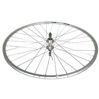 WHEEL  29er/700c  Alex R-450 D/W Rim, Screw On 126mm OLD Alloy Q/R Hub, Mach 1 Spokes, REAR.  ALL SILVER   (Matching Front 93960)