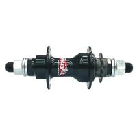 Hub 9T Driver Nutted Black 36H (4 sealed bearings OLD 110mm) 14mm axle