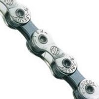 CHAIN - 9 Speed - YBN S9C - 116L - DARK SILVER/BROWN - w/Connect Link