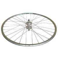 WHEEL  700C ALEX  R-450 D/W Alloy Rim W/msw, Novatec Sealed NuttedTrack FIXED/FIXED 32H Alloy Hub, Mach1 Spokes, REAR.  ALL SILVER   (Matching Front 94564)