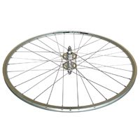 WHEEL  700C ALEX  R-450 D/W Alloy Rim W/msw, Novatec Sealed NuttedTrack FIXED/FIXED 32H Alloy Hub, Mach1 Spokes, REAR.  ALL SILVER   (Matching Front 94564)