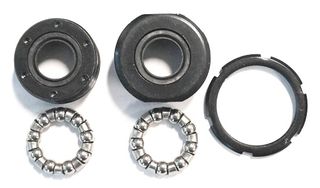 BOTTOM BRACKET SET - For Racer/MTB, Waterproof, Pin Type - Black, NECO (made in Taiwan)