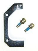 DISC BRAKE ADAPTOR - IS-PM For Front 203mm Rotor or Rear 180mm Rotor, BLACK  replaced by 22702 in Vic