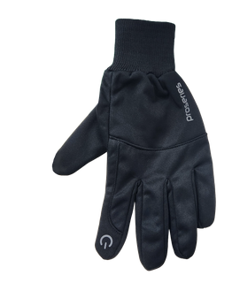 WINTER GLOVES - Size Small -  Winter full finger, thermal, touch screen compatible, waterproof on top, BLACK